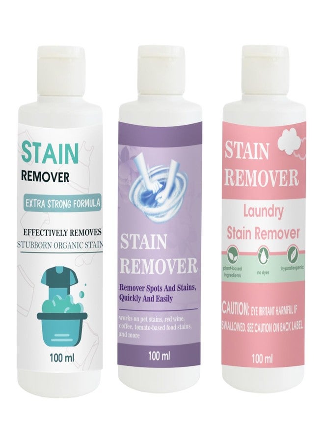 TOOVUS Stain Remover Combo Pack of Doll, Purple and Pink Stain Remover | Multi-Surface Cleaning Solution for Clothes, Fabrics, Upholstery (100 g Each) - Image 1
